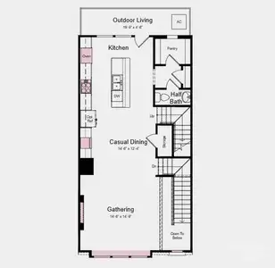 New construction Townhouse house 326 Catawba Ave, Davidson, NC 28036 plan Vail II - image