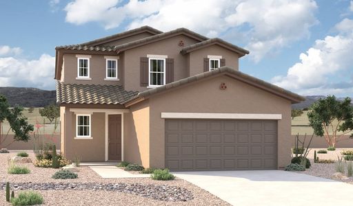New construction Single-Family house 6122 ECampolina Trl, Tucson, AZ 85756 plan Palm - image