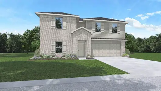New construction Single-Family house 16446 Misty Cedar Ln, Magnolia, TX 77355 plan Quincy - image