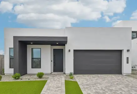 New construction Single-Family house 10261 E Unity Ave, Mesa, AZ 85212 plan 4024 Elevation F - image