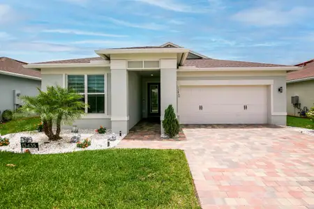New construction Single-Family house 13435 Sw Vermillion Cir, Port Saint Lucie, FL 34987 plan Palmary - image