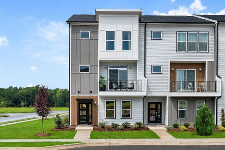 New construction Townhouse house 2236 Dusk Falls Drive, Wendell, NC 27591 - photo 0