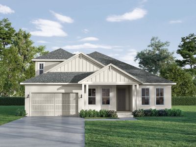 New construction Single-Family house 4521 Flower Fields Trl, Bradenton, FL 34210 plan Seaside 2 - image