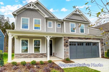 New construction Single-Family house 4482 Blue Mound Ct, Stanley, NC 28164 - image