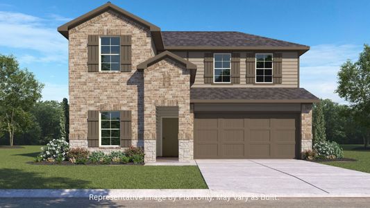 New construction Single-Family house 30210 Fryers Field Ct, Fulshear, TX 77441 plan Mitchell - X35M - image