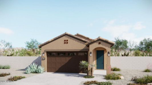 New construction Single-Family house 5656 N 205Th Lane, Buckeye, AZ 85396 - photo 0