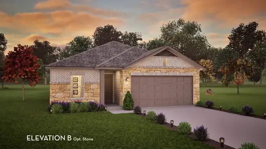 New construction Single-Family house 14306 Pecan Maple Dr, Crosby, TX 77532 plan Sabine - image 19