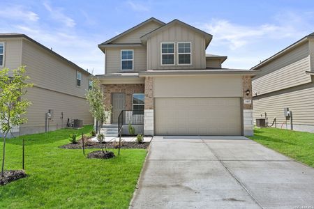 New construction Single-Family house 3107 Davis Trce, San Antonio, TX 78245 plan The Hanna - image