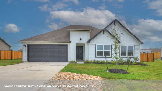 New construction Single-Family house 500 Davis Mountain Dr, Lockhart, TX 78644 The Holden- photo 0