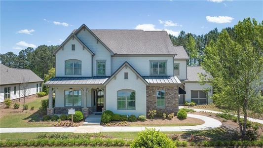 New construction Single-Family house 4987 Kyle Drive, Powder Springs, GA 30127 Ashbourne - photo 0