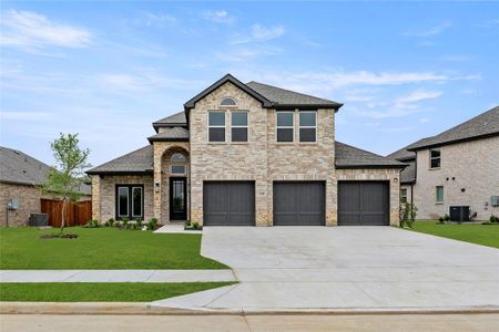 New construction Single-Family house 13728 Riola Dr, Little Elm, TX 75068 Caroline 2F- photo 0