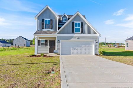 New construction Single-Family house 103 Rider Rd, Pikeville, NC 27863 plan Intrigue - Single Family Homes - image