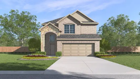 New construction Single-Family house 4236 Zayan Dr, Sherman, TX 75090 plan 3217 Amethyst - image