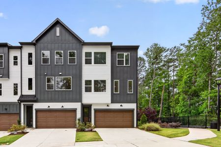 New construction Townhouse house 921 Archway Ln, Charlotte, NC 28217 plan Beau - image