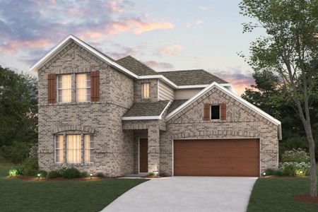 New construction Single-Family house 1037 Hickory Chase Ln, Crowley, TX 76036 Livingston- photo 0