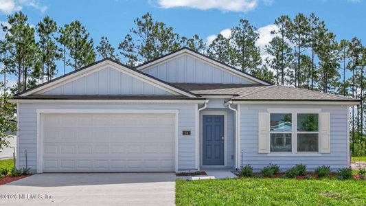 New construction Single-Family house 14 Sawdust Ln, Palm Coast, FL 32137 plan Cali - image