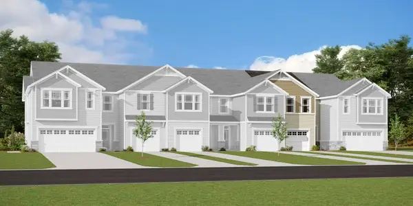 New construction Townhouse house 2575 Hedgecliff Rd, Kannapolis, NC 28083 plan Sierra - image