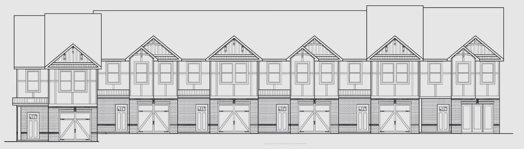 New construction Townhouse house 4821 Groveview Ter, Gainesville, GA 30504 null- photo 0
