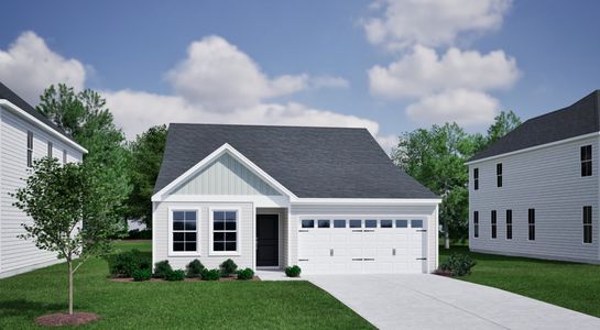 New construction Single-Family house 2057 Bull City Bnd, Durham, NC 27703 plan Lawrence - image