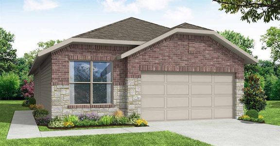 New construction Single-Family house 1617 Meadow Crest Dr, Aubrey, TX 76227 Hickory- photo 0