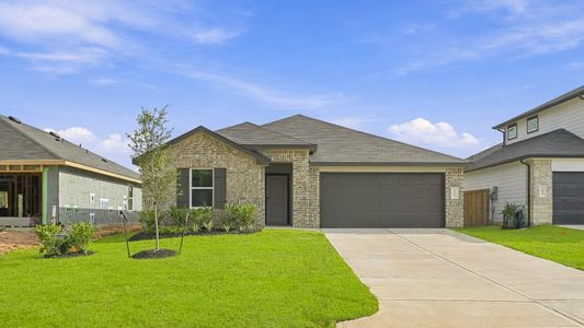 New construction Single-Family house 14933 Cherry Creek Dr, Magnolia, TX 77354 plan Lakeway - image