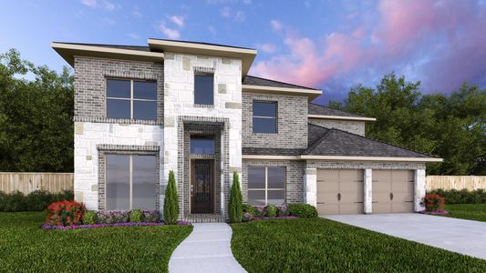 New construction Single-Family house 25531 Hastings Dr, Katy, TX 77493 plan 3546W - image