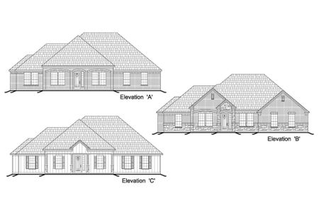 New construction Single-Family house 11019 Moon Light Dr, Needville, TX 77461 plan Model 2295 - image 2