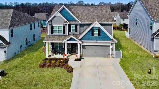 New construction Single-Family house 152 Saidin Ln, Troutman, NC 28166 plan London - image