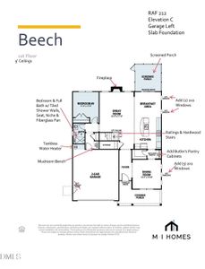 New construction Single-Family house 2313 Bee Orchard St, Unit Lot 212, Apex, NC 27502 - image