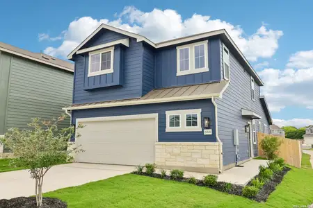 New construction Single-Family house 868 Casetta Trl, New Braunfels, TX 78130 plan San Marcos - image
