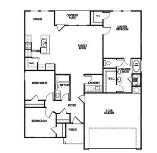 New construction Single-Family house 573 Doctor'S Creek Rd Ne-, Unit 280, Ludowici, GA 31316 plan The Norman - image