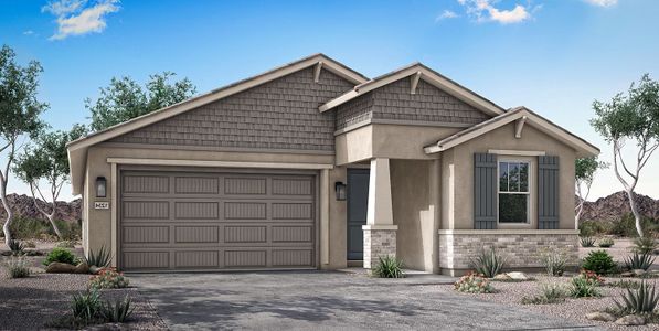 New construction Single-Family house 43432 N Hinoki St, Queen Creek, AZ 85140 plan Citrine - image