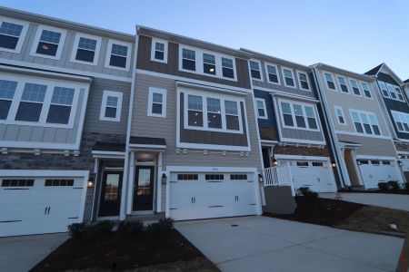 New construction Townhouse house 2731 Hunter Woods Dr, Apex, NC 27502 Buckingham - Front Entry Townhomes- photo 57 57