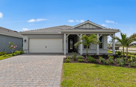 New construction Single-Family house 17286 Willow Tree Ln, North Fort Myers, FL 33917 plan Palmary - image