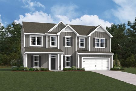 New construction Single-Family house 111 Amber Glen Dr, Locust, NC 28097 plan Dickinson - image