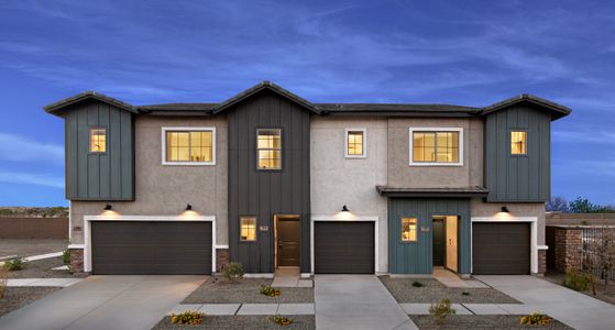 New construction Townhouse house 7437 S 75Th Dr, Laveen, AZ 85339 Carina- photo 0 0