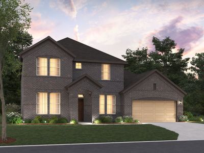 New construction Single-Family house 404 Granville Dr, Haslet, TX 76052 plan Dickinson - Classic Series - image
