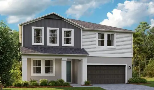 New construction Single-Family house 33589 Twilight Sea Pl, Dade City, FL 33525 - image