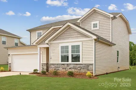 New construction Single-Family house 917 Hallman Branch Ln, Lincolnton, NC 28092 plan Harding - image