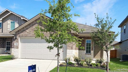 New construction Single-Family house 1504 Agave Cellar, New Braunfels, TX 78130 plan The Brooke - image