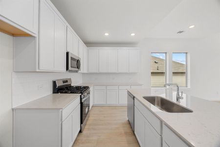 New construction Single-Family house 106 Divisadero Dr, Hutto, TX 78634 plan Trinity - image 11