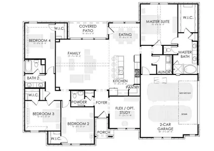 New construction Single-Family house 120 Rancher Trl, Waxahachie, TX 75165 plan Verona - image 6