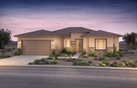 New construction Single-Family house 7974 S Silver Oak Dr, Tucson, AZ 85747 plan Endeavor - image