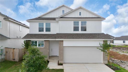 New construction Single-Family house 13725 Tucker Hedge Pass, Elgin, TX 78621 plan Simone - image