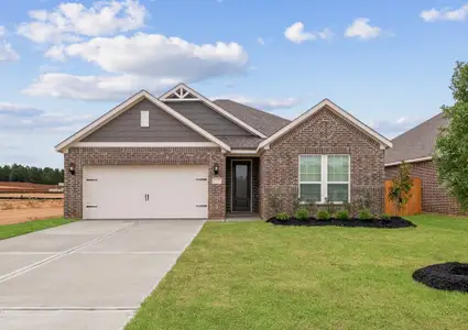 New construction Single-Family house 21619 Bluebonnet Bay Dr, Magnolia, TX 77354 plan Ranch - image