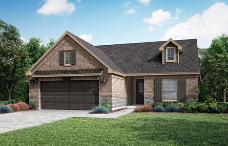 New construction Single-Family house 1913 Cascada Wy, Little Elm, TX 75068 plan Salerno - image