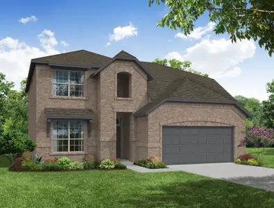 New construction Single-Family house 1620 Macadamia Ct, Aubrey, TX 76227 plan Raleigh - image