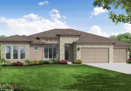 New construction Single-Family house San Antonio, TX 78260 plan Portland - image