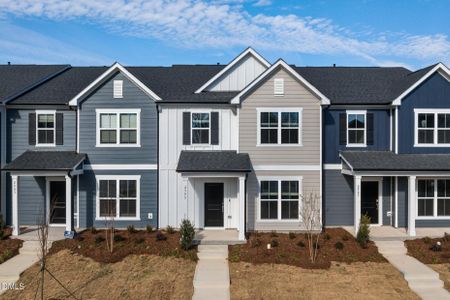 New construction Townhouse house 2905 Denson Rd, Willow Spring, NC 27592 plan Scarlett - image