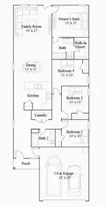 New construction Single-Family house 7507 Barcelona Spgs, Richmond, TX 77469 plan Pinehollow - image